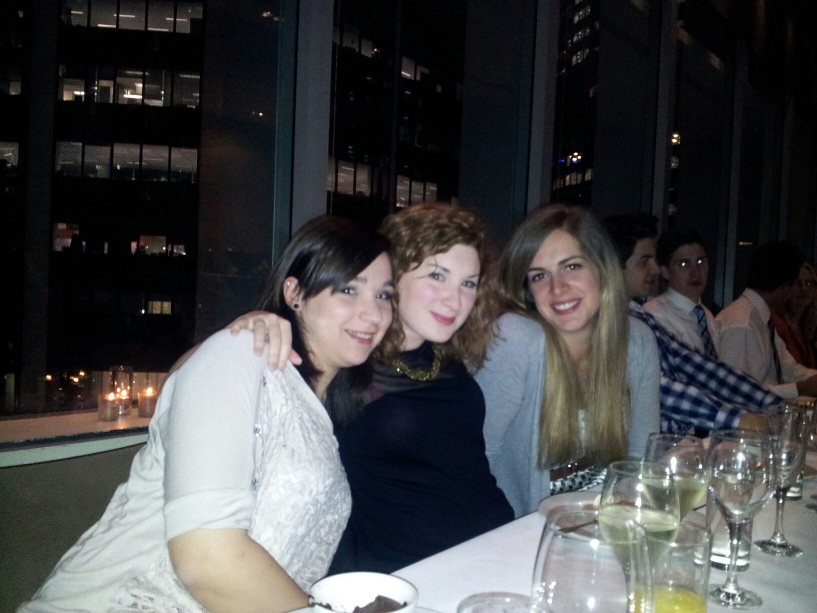 Conference Dinner - with three interns from Italy - Silvia, Elisa and Alessandra